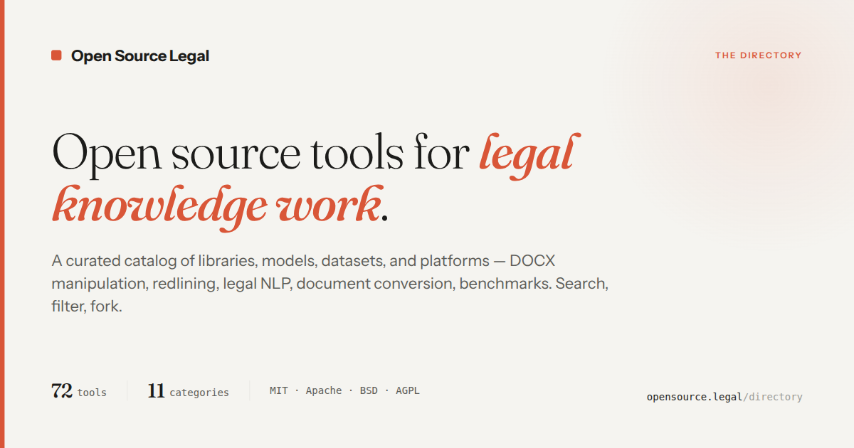Directory — Open Source Legal