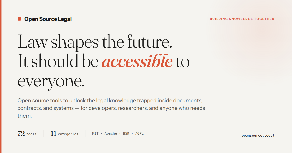 Open Source Legal — Building Knowledge Together